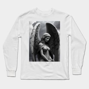 Sad angel Long Sleeve T-Shirt